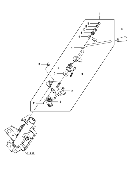 ACCEL LEVER (YM347A)