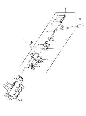 ACCEL LEVER (YM342A)