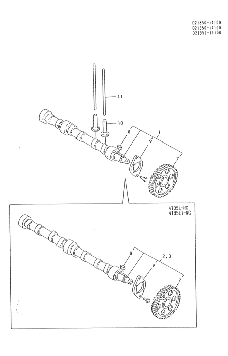 CAMSHAFT (4T95LT-NC)