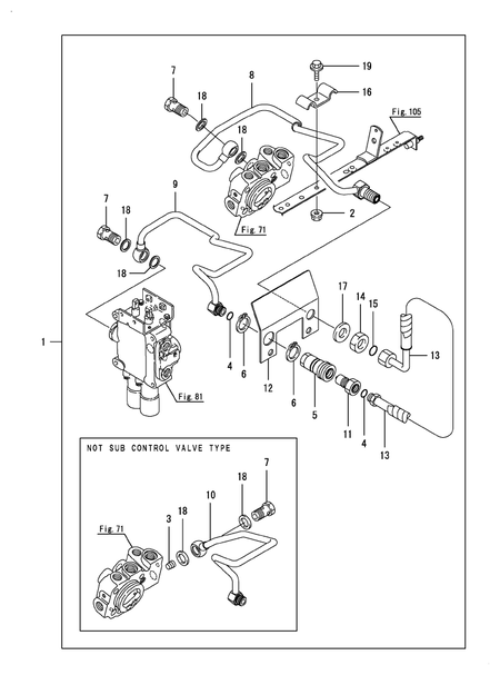 REAR COUPLER (EX3200(YANMAR))