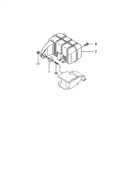 EXHAUST MUFFLER (L70N6-PEY2YI) EXHAUST MUFFLER (L70N6-PEY2YI)