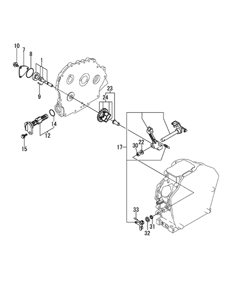 LUB. OIL PUMP & GOVERNOR (L48N6-PEY2YI) LUB. OIL PUMP & GOVERNOR (L48N6-PEY2YI)