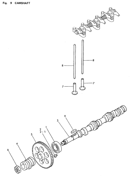 CAMSHAFT (3T75HA) CAMSHAFT (3T75HA)