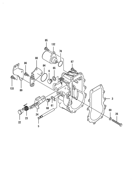 GOVERNOR (4TNV84T-BMRG1)