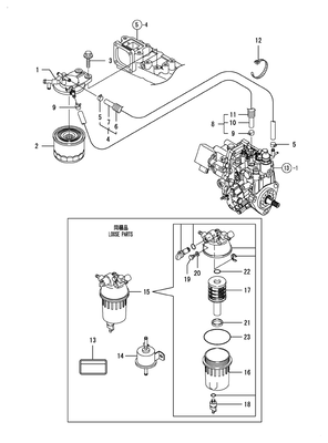 FUEL LINE (4TNV84T-ZDSAD) FUEL LINE (4TNV84T-ZDSAD)