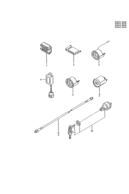 ELECTRIC EQUIPMENT PARTS (4TN82TL-RGB)