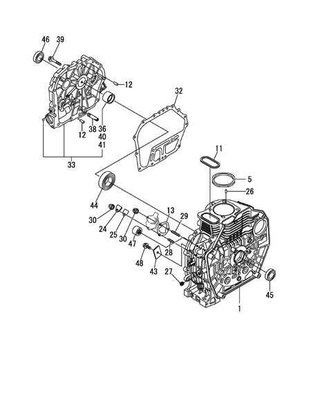 CYLINDER BLOCK (L70V6-PYTYI)