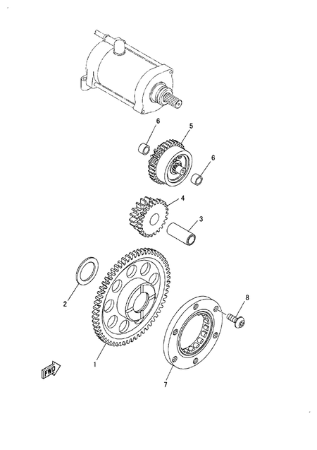 STARTER CLUTCH (YU700GMP) STARTER CLUTCH (YU700GMP)