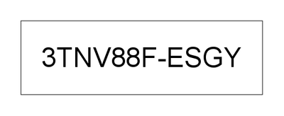 3TNV88F-ESGY 3TNV88F-ESGY
