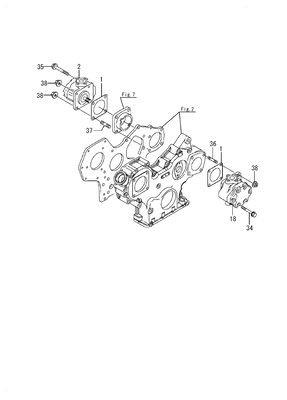 HYDRAULIC PUMP (3TNV88-BMRGH)