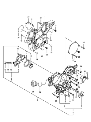 GEAR HOUSING (TNV) GEAR HOUSING (TNV)