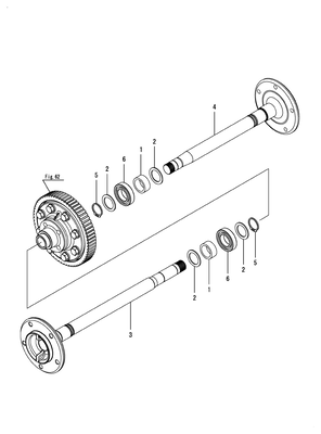 REAR AXLE SHAFT (SC2450(YANMAR))