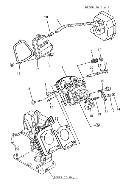CYLINDER HEAD & BONNET (AJ-200ESY)