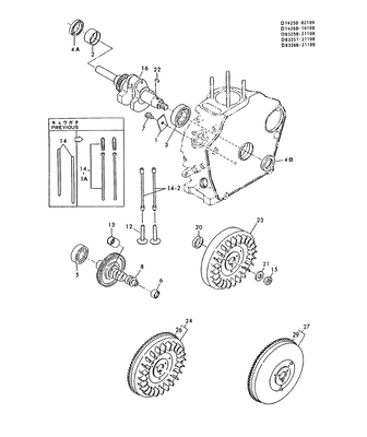 CRANKSHAFT,CAMSHAFT & BEARING (DGY17) CRANKSHAFT,CAMSHAFT & BEARING (DGY17)