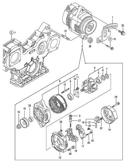 GENERATOR (3TNV82A-NRE)