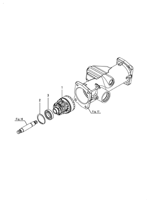 DIFFERENTIAL GEAR (SC2450(YANMAR))