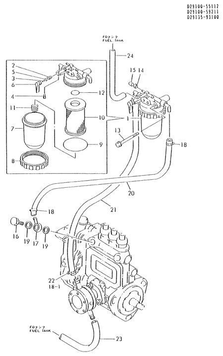 FUEL OIL SYSTEM (3TN84L-RFAVM) FUEL OIL SYSTEM (3TN84L-RFAVM)