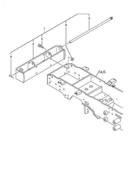 BRACKET(FRONT WEIGHT) (YT235Y)