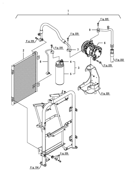 AIR CONDITIONER(2) (YT357AJ,Y(100001-)