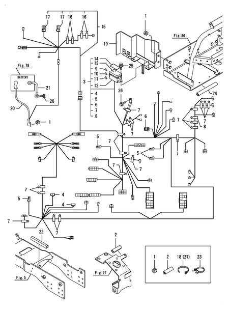 WIRE HARNESS (SX3100(YANMAR))