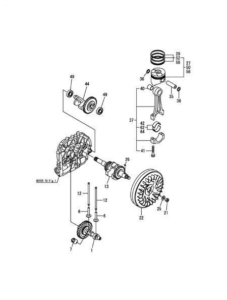 CRANKSHAFT, PISTON & CAMSHAFT (L70N6-PYST)