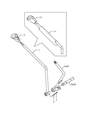 SUB SHIFT LEVER (SA324)