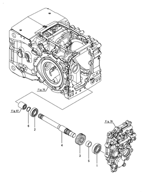 P.T.O. REDUCTION SHAFT (YT359Y)