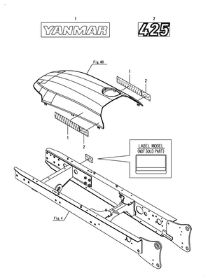 LABEL(MODEL) (SA425)