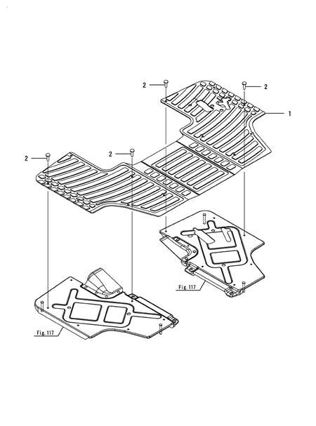 FLOOR ATTACHMENT (LX4100(YANMAR))