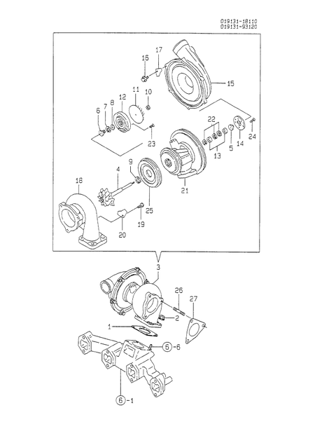 TURBO-CHARGER (4TN100TL-MCC)