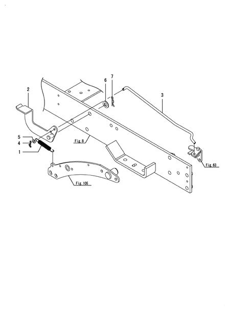 DIFFERENTIAL PEDAL (SC2400(YANMAR))