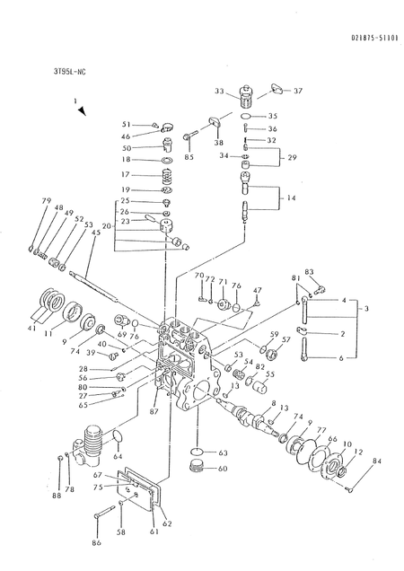 FUEL INJECTION PUMP (4T95LT-NC)