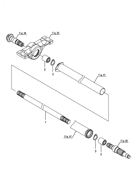 PROPELLER SHAFT (YT359Y)