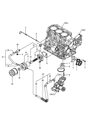 LUB. OIL SYSTEM (3TNV88C-DKW) LUB. OIL SYSTEM (3TNV88C-DKW)