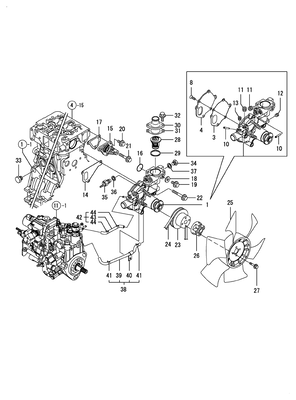 COOLING WATER SYSTEM (3TNV88-BGGE)
