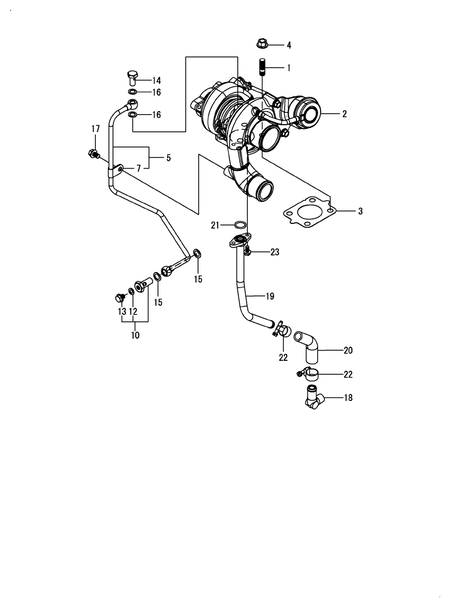 TURBINE (4TN107FHT-5SMUF) TURBINE (4TN107FHT-5SMUF)