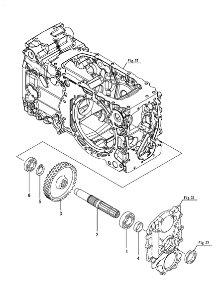 PTO SHAFT (LX4100(YANMAR))