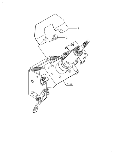 COLUMN STAY (YT357AJ,Y(300001-) COLUMN STAY (YT357AJ,Y(300001-)