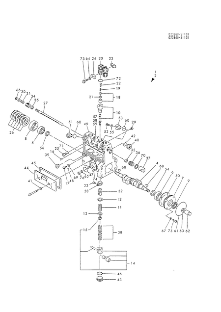 FUEL INJECTION PUMP (4T112TL-P)
