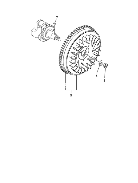 FLYWHEEL (L70N6-PEY2YI) FLYWHEEL (L70N6-PEY2YI)
