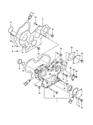GEAR HOUSING (3TNV84T-BKSA) GEAR HOUSING (3TNV84T-BKSA)