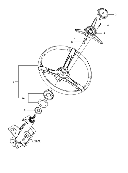 STEERING WHEEL (YM357A)
