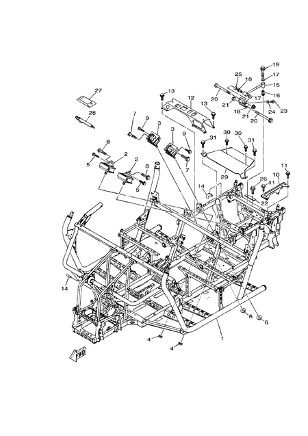 FRAME (YU700G(2019US))