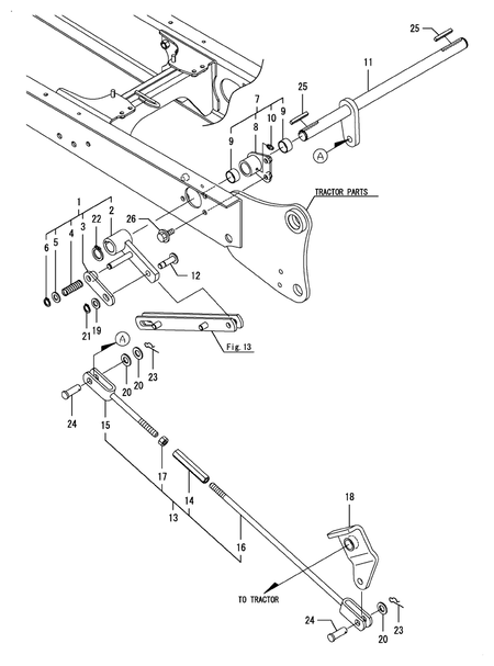 LIFT SHAFT (M60FSA)