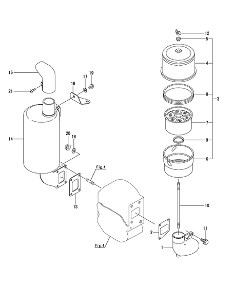 AIR CLEANER & MUFFLER (TF160LX)