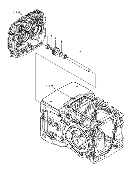 P.T.O. IDLE GEAR (YT357AJ,Y(100001-)