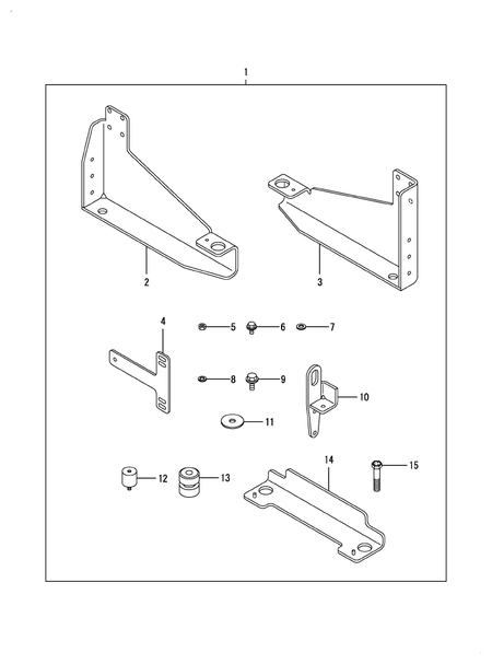 (13A)BRACKET (4TNV86CT-DTR)