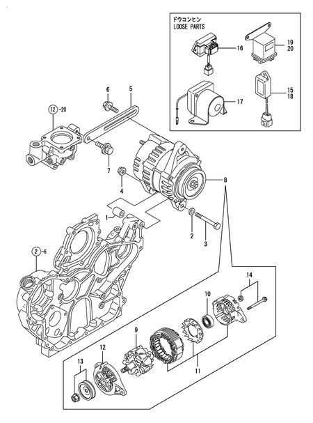 GENERATOR (4TNV106TXTBL)