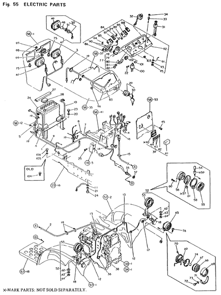 ELECTRIC PARTS (YM140D)