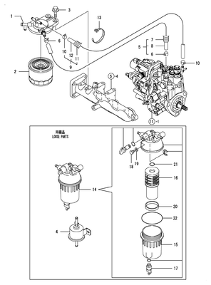 FUEL LINE (3TNV82A-BDSA3)